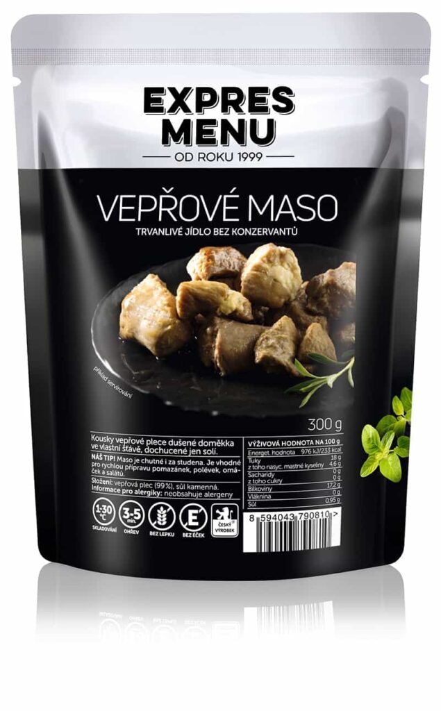 Vepřové maso bez konzervantů od Expres Menu