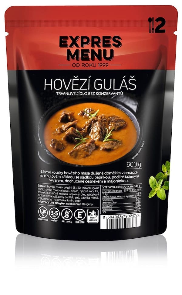 Hovězí guláš od Expres Menu